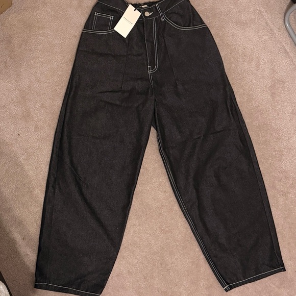 Estudio Niksen Unisex Raw Denim Balloon Jeans - Picture 9 of 9